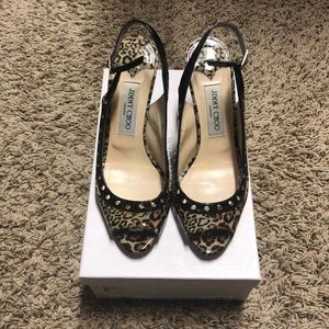 Jimmy Choo Leopard Print Heels
